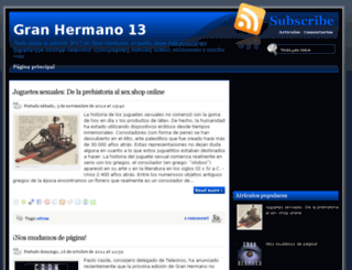 todogranhermano13.blogspot.com screenshot