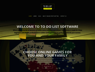 todolistsoftware.org screenshot