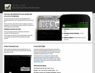 todotxt.org screenshot