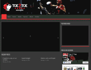 toe2toe.co.za screenshot