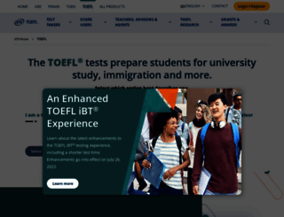 toeflnow.com screenshot