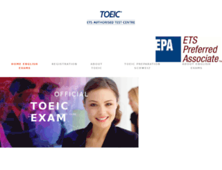 toeic-zurich.com screenshot
