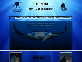 tofoscuba.com screenshot