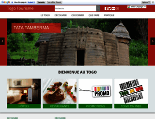 togo-tourisme.com screenshot