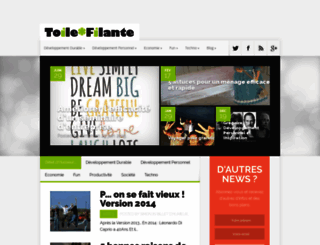 toile-filante.com screenshot