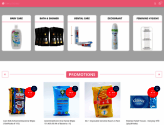 toiletryexpress.co.uk screenshot