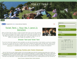 toilettent.co.uk screenshot