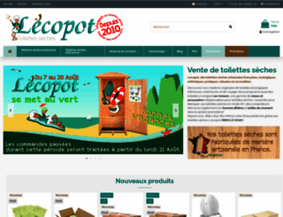 toilettes-seches-lecopot.com screenshot