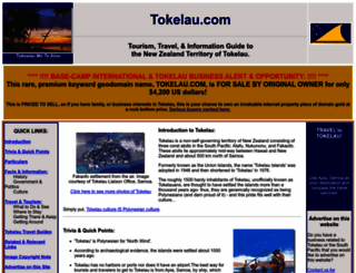 tokelau.com screenshot