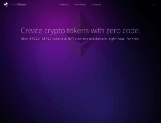 tokenmaker.org screenshot