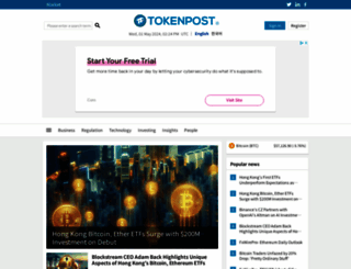 tokenpost.com screenshot