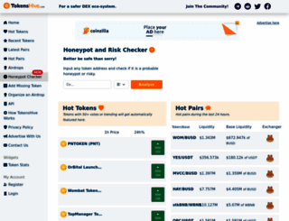 tokenshive.com screenshot