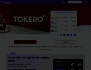 tokero.com screenshot