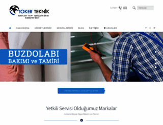 tokerteknik.com screenshot