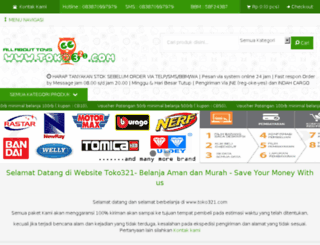toko321.com screenshot