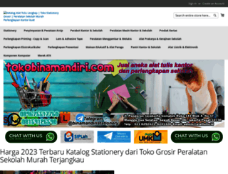 tokobinamandiri.com screenshot