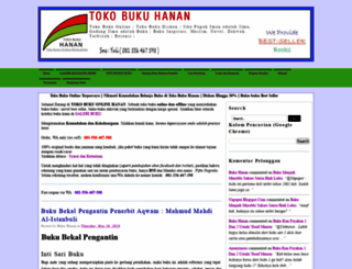 tokobukuhanan.com screenshot