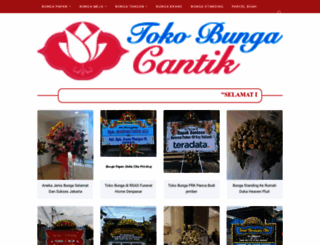 tokobungacantik.com screenshot