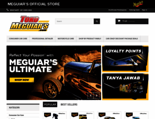 tokomeguiars.com screenshot