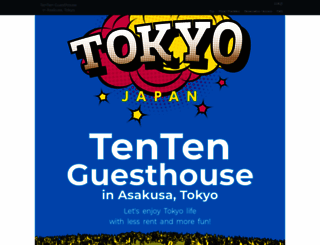 tokyo-guesthouse.com screenshot