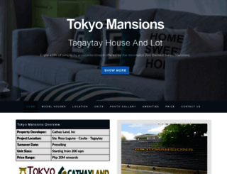 tokyomansions.com screenshot