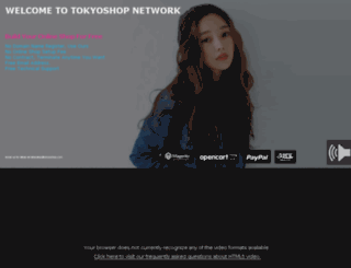 tokyoshop.com screenshot
