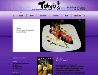 tokyosushiandgrill.com screenshot
