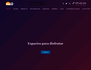 toldosforrat.es screenshot