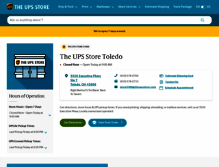 toledo-oh-5460.theupsstorelocal.com screenshot