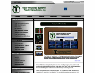 toledointegratedsystems.com screenshot