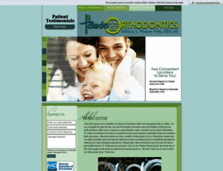 toledoorthodontics.com screenshot