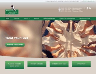 toledopodiatrist.com screenshot