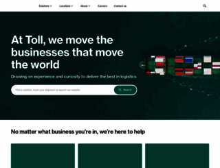 toll.com.au screenshot