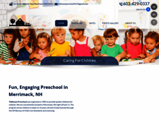 tollhousepreschool.com screenshot