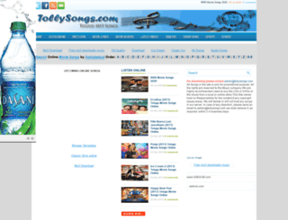 tollysongs.com screenshot