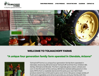 tolmachoff-farms.com screenshot