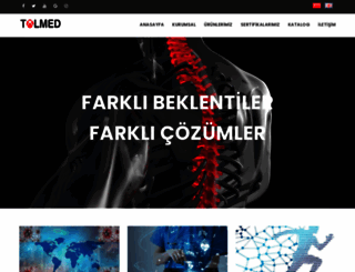 tolmed.com.tr screenshot
