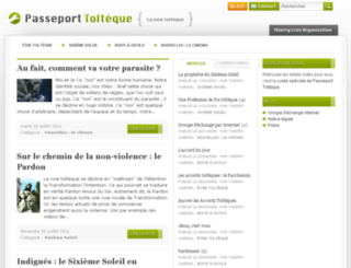 tolteque.thierrycros.net screenshot