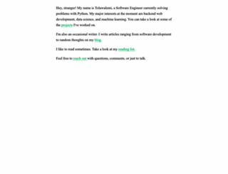toluwalemi.com screenshot