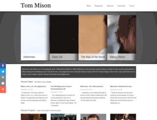 tom-mison.com screenshot