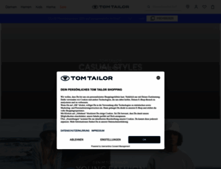 tom-tailor.de screenshot