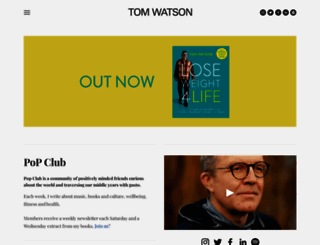 tom-watson.com screenshot