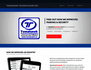 tomahawktech.com screenshot
