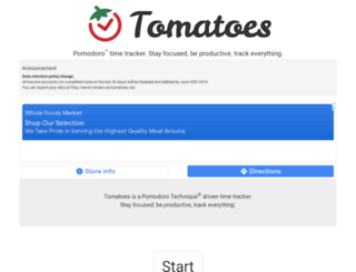 tomato.es screenshot