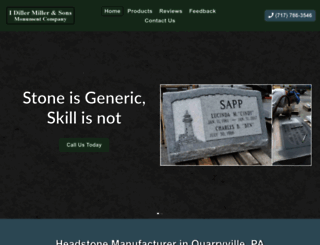 tombstoneslancastercounty.com screenshot