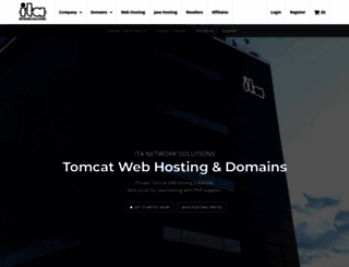 tomcat-hosting.com screenshot