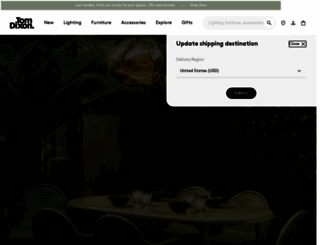 tomdixon.net screenshot