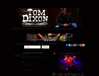 tomdixonmusic.com screenshot
