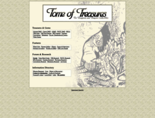 tomeoftreasures.com screenshot