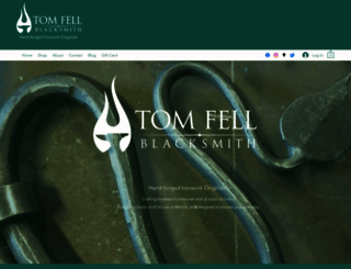 tomfell.com screenshot